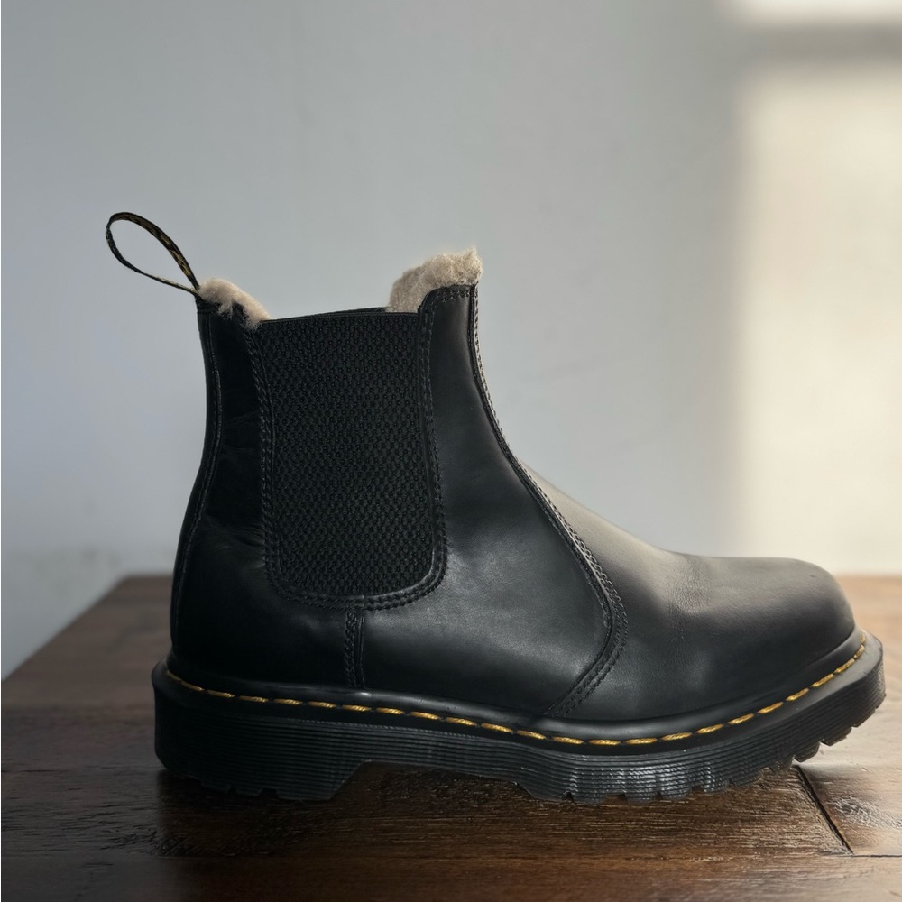Dr Martens Leonore 2976 Faux -Fur Size 7 Women’s